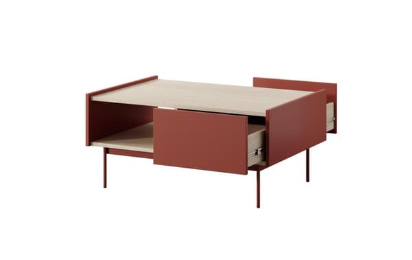 FURNLUX SOHVAPÖYTÄ VÄRI PUNAINEN 97CM