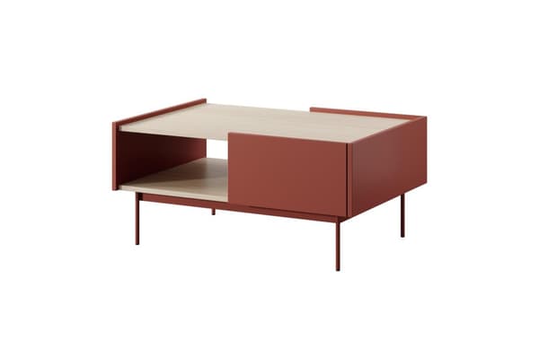 FURNLUX SOHVAPÖYTÄ VÄRI PUNAINEN 97CM