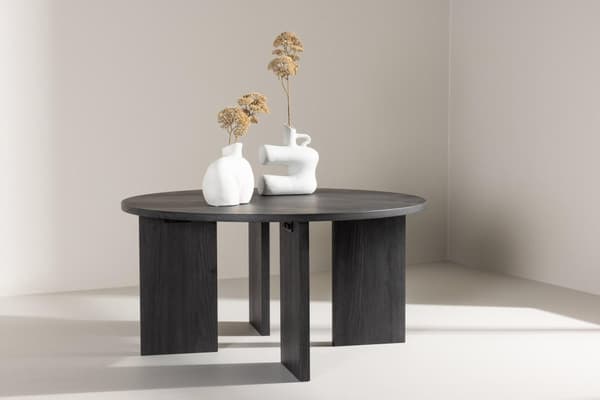 FURNLUX SOFFBORD ASKERON SVART 80CM