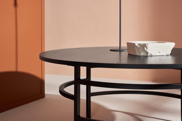 FURNLUX SOHVAPÖYTÄ COPENHAGEN MUSTA 100CM