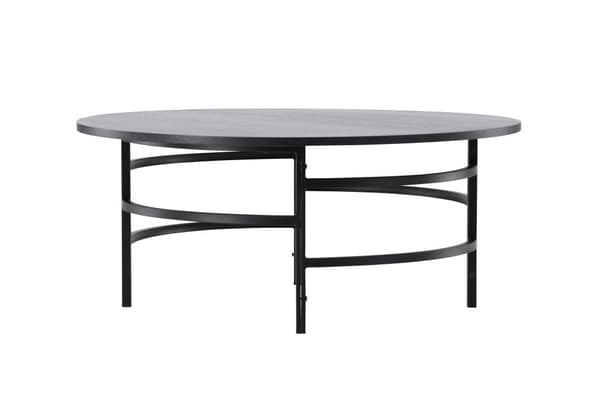 FURNLUX SOHVAPÖYTÄ COPENHAGEN MUSTA 100CM