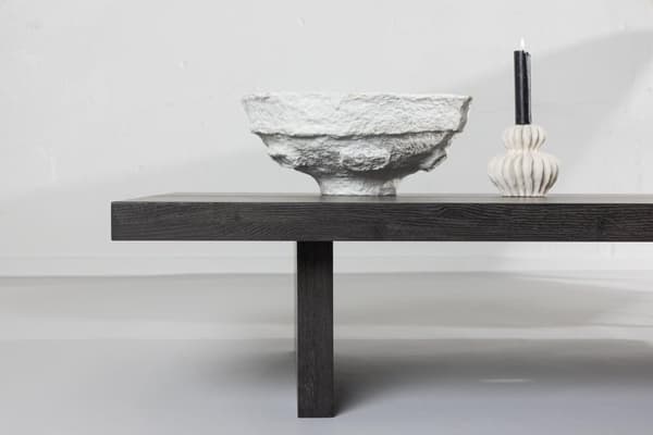 FURNLUX SOHVAPÖYTÄ LANCESTER MUSTA 60CM