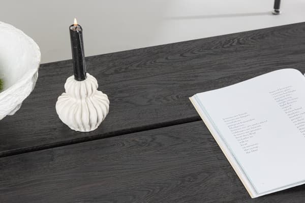 FURNLUX SOHVAPÖYTÄ LANCESTER MUSTA 60CM