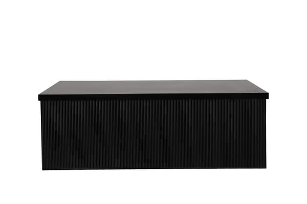 FURNLUX SOHVAPÖYTÄ LENOX MUSTA 90CM