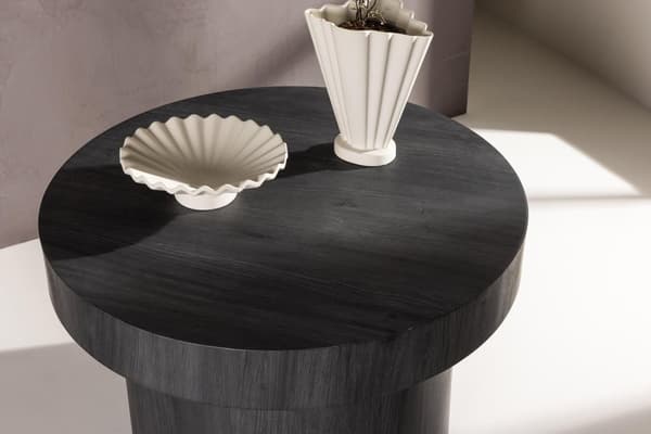 FURNLUX SOHVAPÖYTÄ MALUNG MUSTA 80CM
