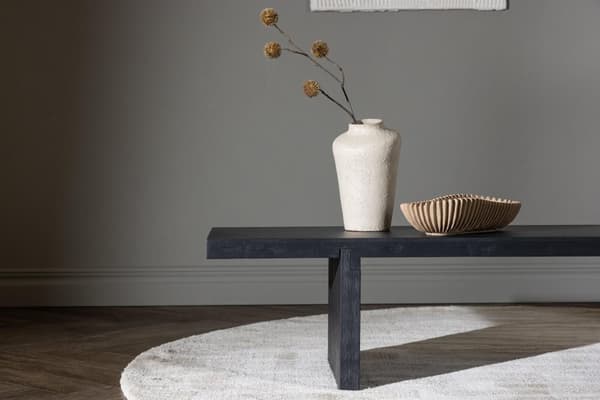 FURNLUX SOHVAPÖYTÄ YAKUNIK MUSTA 38CM