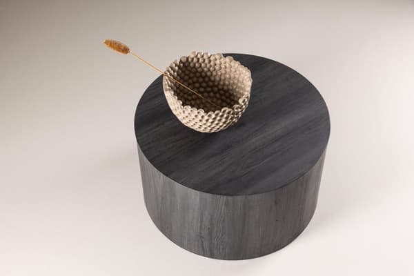 FURNLUX SOHVAPÖYTÄ YORK MUSTA 80CM