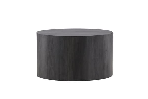 FURNLUX SOHVAPÖYTÄ YORK MUSTA 80CM