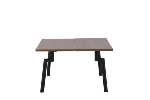 FURNLUX SOFFBORD BETHAN VALNÖT & SVART 70CM