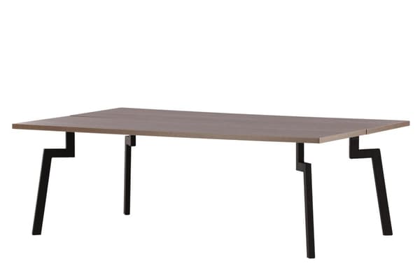 FURNLUX SOFFBORD BETHAN VALNÖT & SVART 70CM