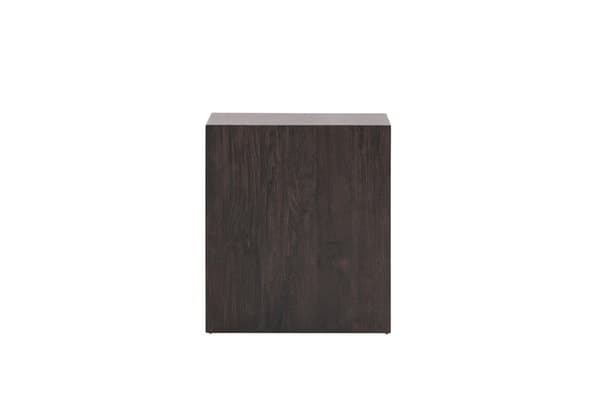 FURNLUX SOFFBORD YORK MÖRKBRUN 40CM