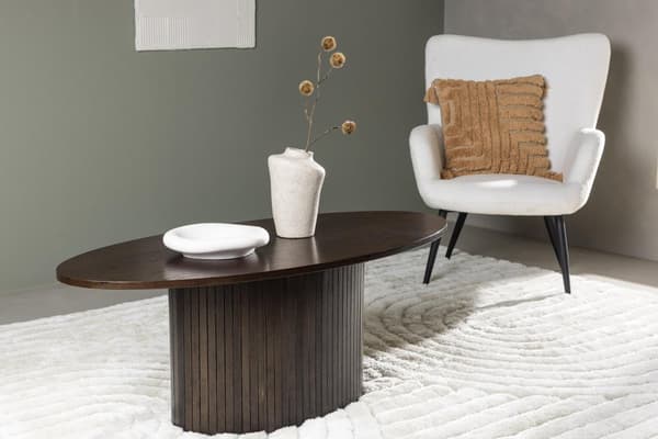 FURNLUX SOHVAPÖYTÄ BIANCA RUSKEA 55CM
