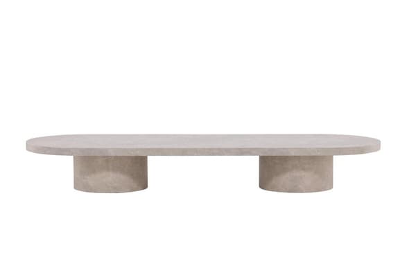 FURNLUX SOHVAPÖYTÄ NARVIK MARMORI HARMAA 60CM