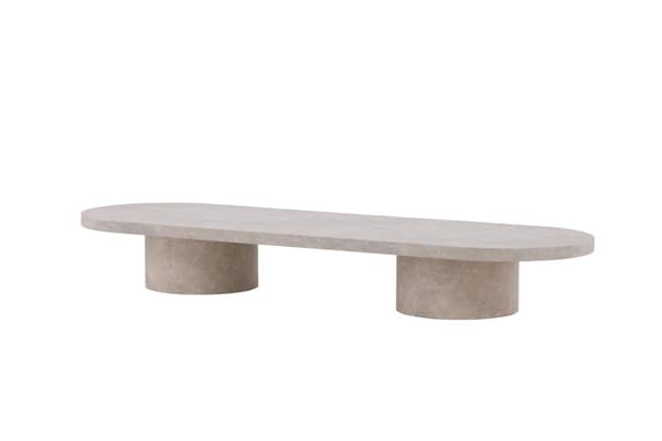 FURNLUX SOHVAPÖYTÄ NARVIK MARMORI HARMAA 60CM