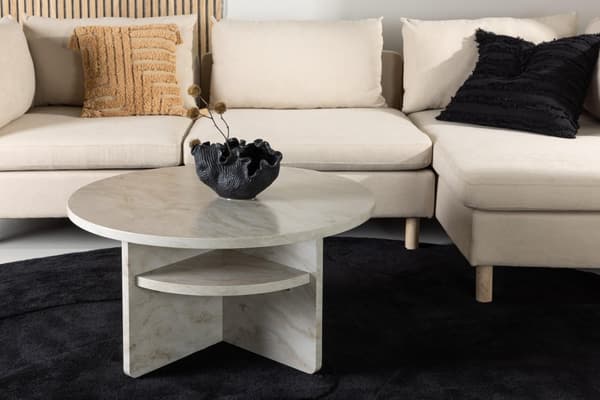 FURNLUX SOFFBORD ALESUND BEIGE 85CM