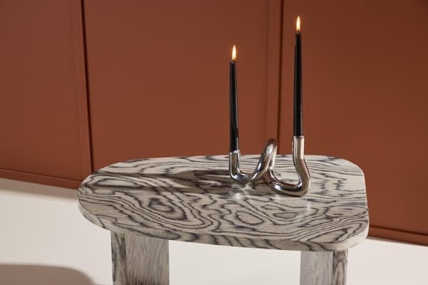 FURNLUX SOFFBORD GRONVIK BEIGE & SVART 70CM
