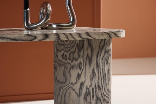 FURNLUX SOFFBORD GRONVIK BEIGE & SVART 70CM