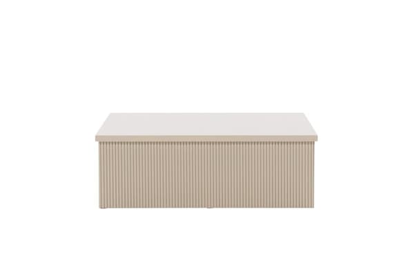 FURNLUX SOHVAPÖYTÄ LENOX BEIGE 90CM