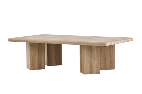 FURNLUX SOHVAPÖYTÄ LILLEHAMMER TAMMI 80CM