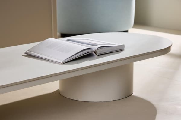 FURNLUX SOFFBORD NARVIK BEIGE & GRÅ 60CM