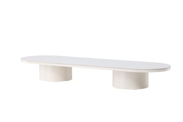 FURNLUX SOFFBORD NARVIK BEIGE & GRÅ 60CM