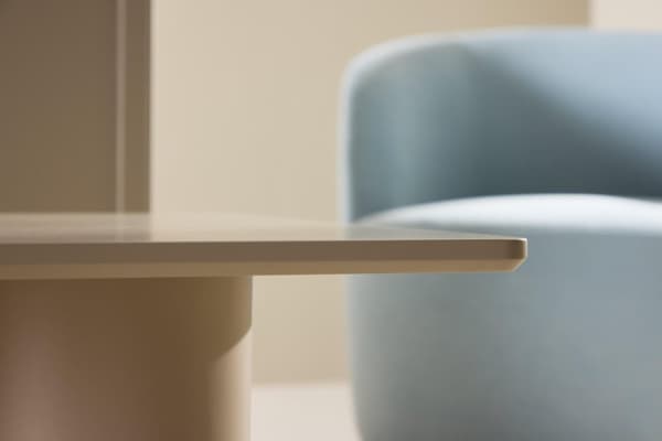 FURNLUX SOHVAPÖYTÄ OLIVIA BEIGE 60CM