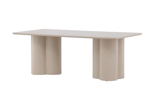 FURNLUX SOHVAPÖYTÄ OLIVIA BEIGE 60CM