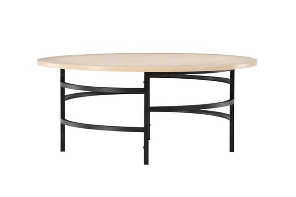 FURNLUX SOHVAPÖYTÄ COPENHAGEN TAMMI & MUSTA 100CM
