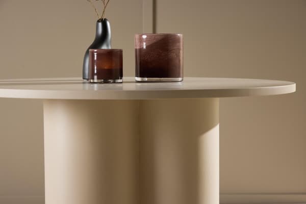 FURNLUX SOFABORD OLIVIA BEIGE 80CM