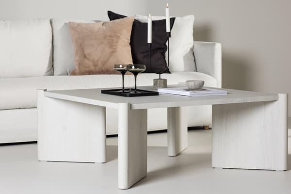 FURNLUX SOFFBORD ROGALAND VIT 100CM