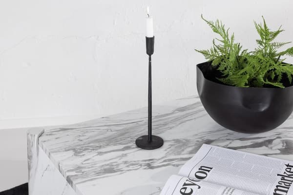 FURNLUX SOHVAPÖYTÄ ROGALAND MARMORI VALKOINEN 100CM