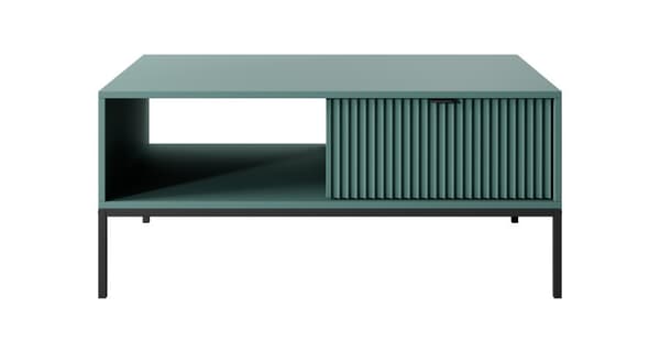 FURNLUX SOHVAPÖYTÄ AVON VIHREÄ & MUSTA 104CM