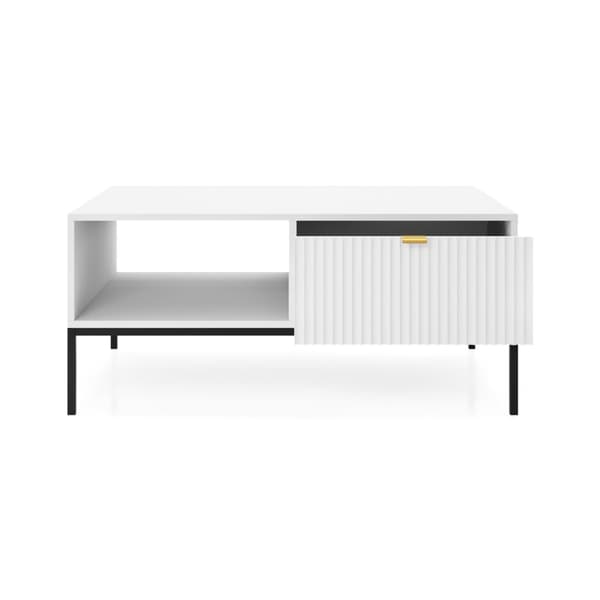 FURNLUX SOHVAPÖYTÄ AVON VALKOINEN 104CM