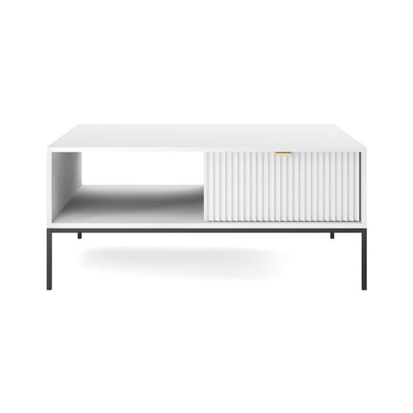 FURNLUX SOHVAPÖYTÄ AVON VALKOINEN 104CM