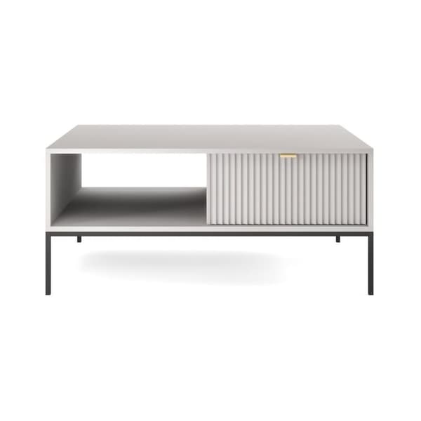 FURNLUX SOHVAPÖYTÄ AVON HARMAA 104CM