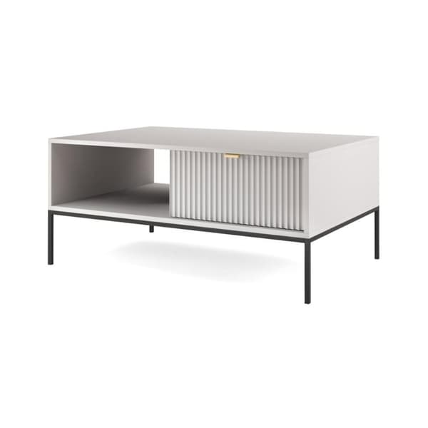 FURNLUX SOHVAPÖYTÄ AVON HARMAA 104CM