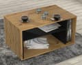 Miniatyrbild 3 av 8: FURNLUX SOFFBORD AURIS BEIGE & SVART 88CM