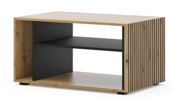 FURNLUX SOFFBORD AURIS BEIGE & SVART 88CM