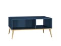 Pikkukuva 1 / 6: FURNLUX SOHVAPÖYTÄ MARINE BLUE & GOLD 90CM