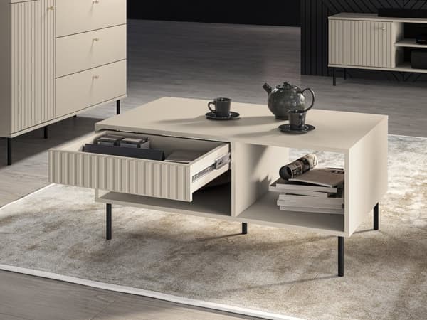 FURNLUX SOFFBORD SOPHIE BEIGE 100CM