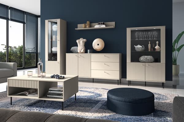 FURNLUX SOFFBORD SOPHIE BEIGE 100CM