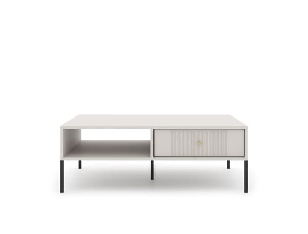 FURNLUX SOFABORD ISEO BEIGE & SORT 104CM