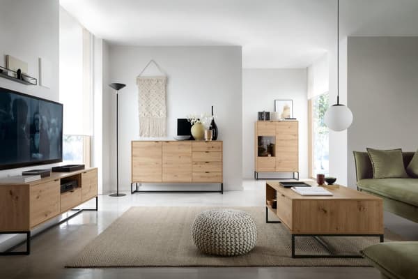 FURNLUX SOHVAPÖYTÄ MERIPIHKA TAMMI VALO 104CM
