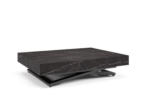 FURNLUX SOFFBORD SANNA U SVART 80CM
