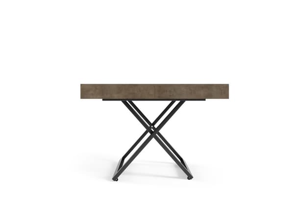 FURNLUX SOHVAPÖYTÄ SANNA U TUMMANHARMAA 80CM
