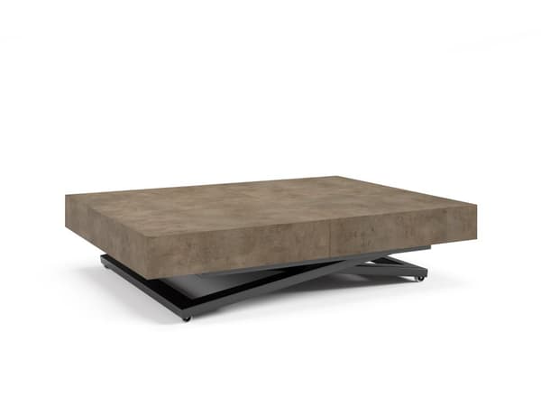 FURNLUX SOHVAPÖYTÄ SANNA U TUMMANHARMAA 80CM
