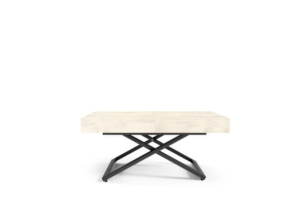 FURNLUX SOFFBORD SANNA U VIT 80CM