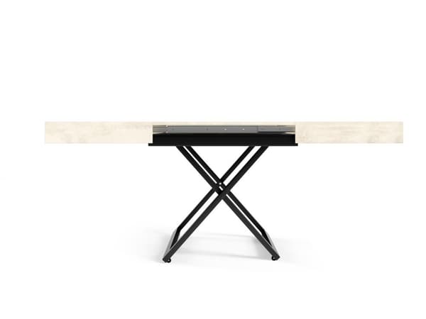 FURNLUX SOFFBORD SANNA U VIT 80CM
