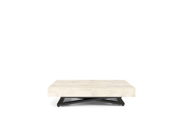 FURNLUX SOFFBORD SANNA U VIT 80CM