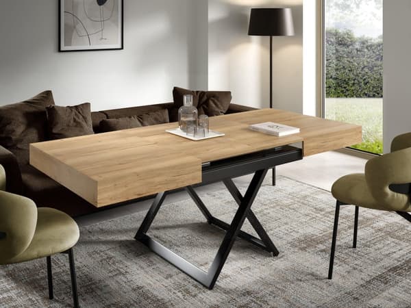 FURNLUX SOFFBORD SANNA U BEIGE 80CM